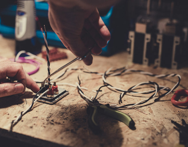 Azzolina Audio official website by Studio du Flamant rose